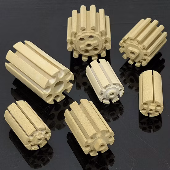 Manufacturer High Heat Resistance Electrical Ceramic C520 Electric Cordierite Porcelain Bobbin Elements Heater